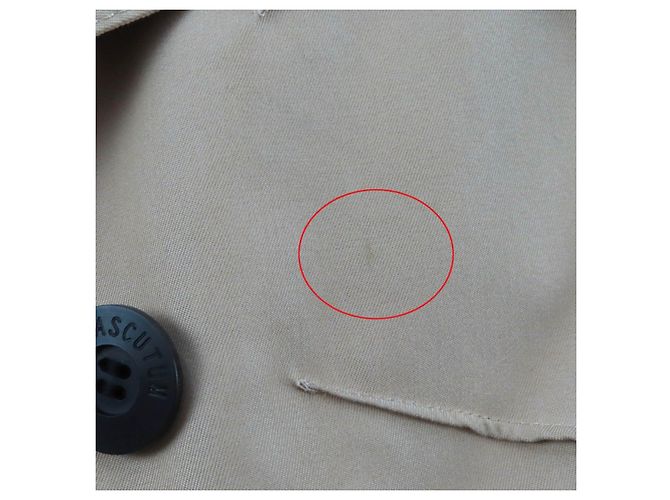 Gabardina Aquascutum de algodón y poliéster - vista 12