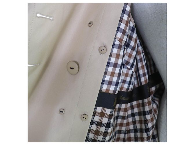 Gabardina Aquascutum de algodón y poliéster - vista 5