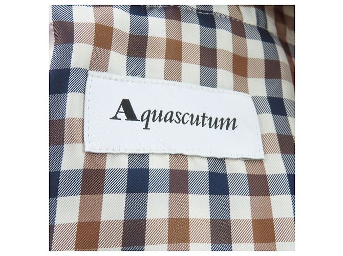 Gabardina Aquascutum de algodón y poliéster - vista 7