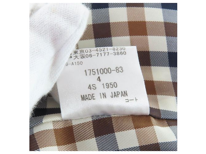Gabardina Aquascutum de algodón y poliéster - vista 9