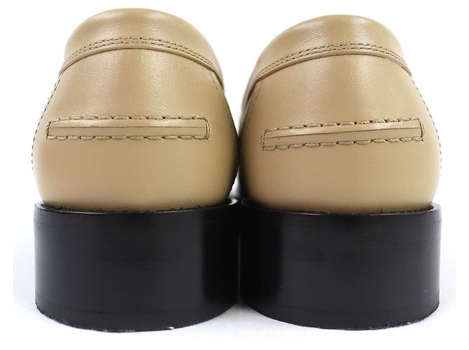 Mocassini in pelle Hermès Kelly Buckle 37.5 - vista 6
