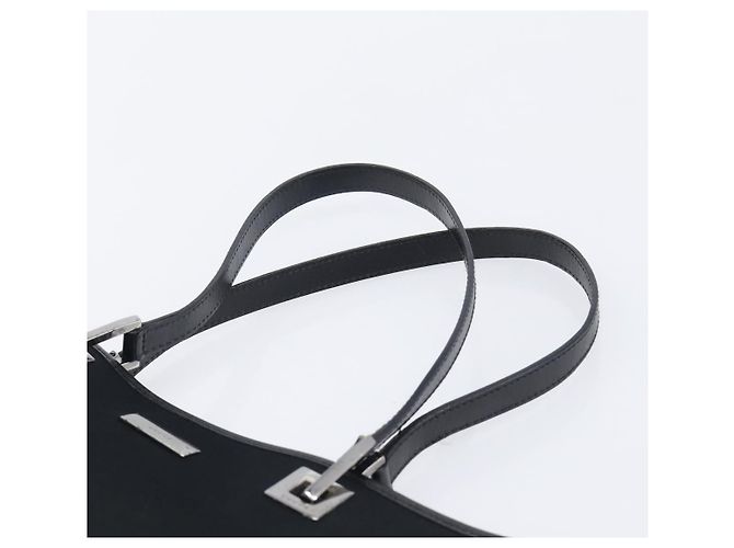 Borsa Tote GUCCI Nylon Nero Argento 002 1098 - vista 14