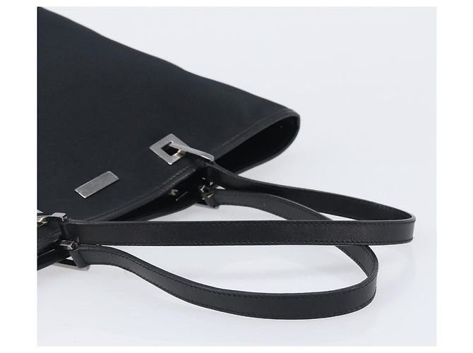 Borsa Tote GUCCI Nylon Nero Argento 002 1098 - vista 7