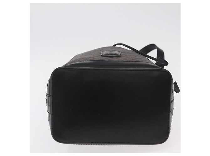 Céline Borsa a tracolla CELINE Macadam Canvas PVC Leather Black Gold - vista 5