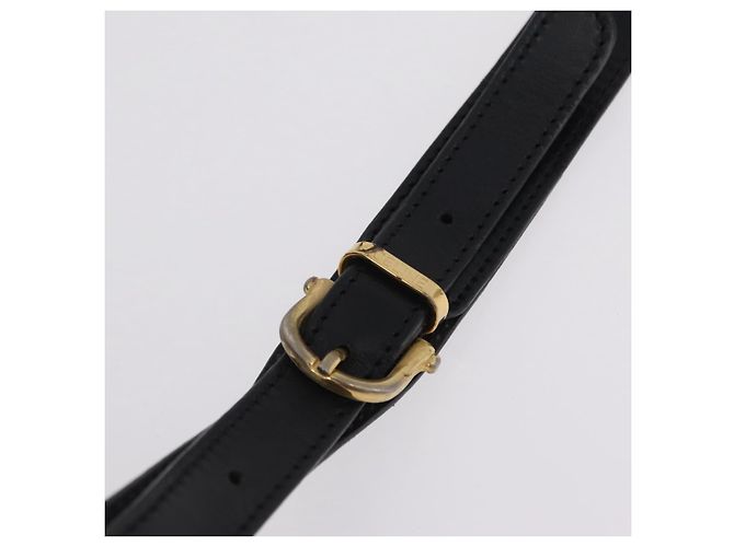 Céline Borsa a tracolla CELINE Macadam Canvas PVC Leather Black Gold - vista 8