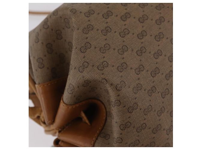 Borsa a tracolla GUCCI in pelle beige e oro 007 115 5770 - vista 15