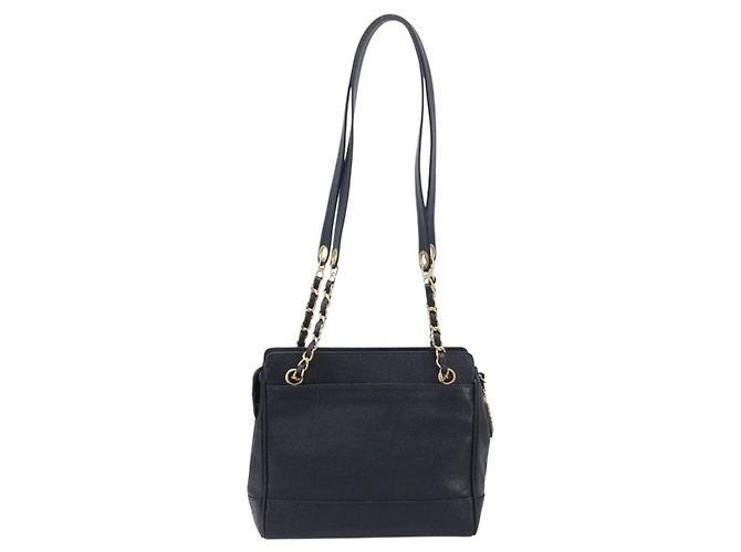 Chanel Vintage Zipped Chain Caviar Medium - view 2