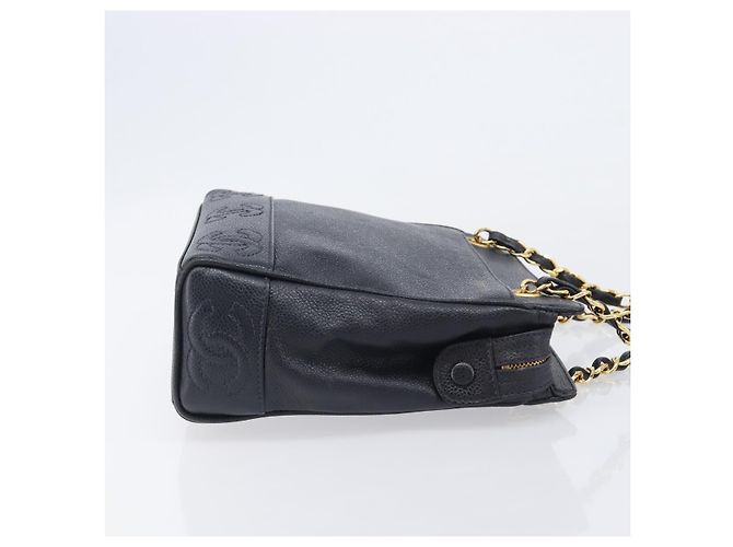 Chanel Vintage Zipped Chain Caviar Medium - view 3