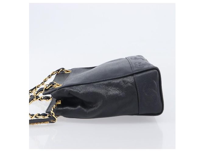 Chanel Vintage Zipped Chain Caviar Medium - view 4