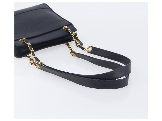 Chanel Vintage Zipped Chain Caviar Medium - view 7