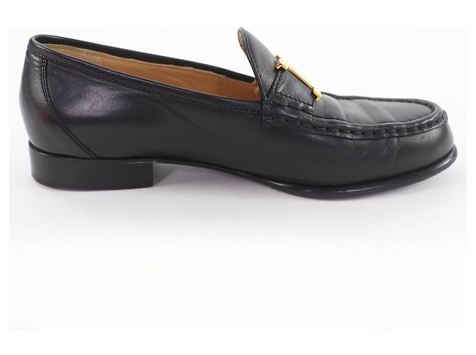 Mocassins en cuir Hermès Constance HMetal - vue 6
