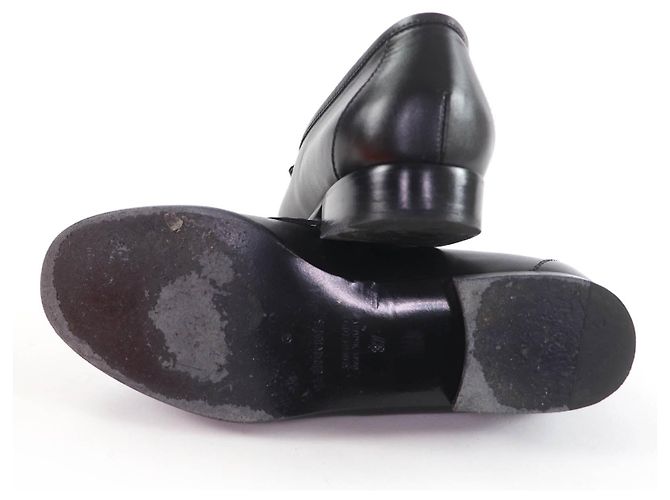 Mocassins en cuir Hermès Constance HMetal - vue 7