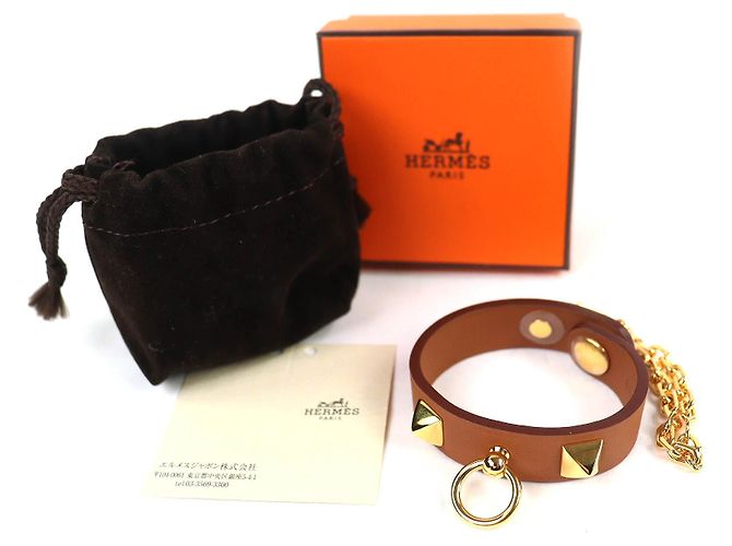 Hermès Rival Serie Vaux Handschuhhalter aus Swift-Leder - Ansicht 2