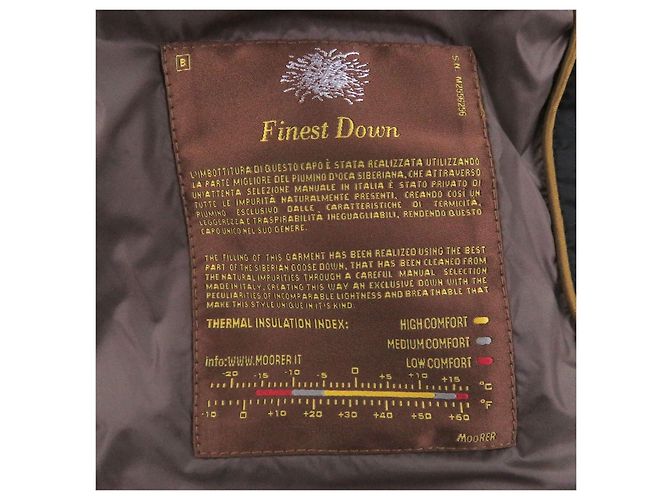 Chaqueta de Plumas de Nylon MOORER CATALDI ACQUA - vista 8