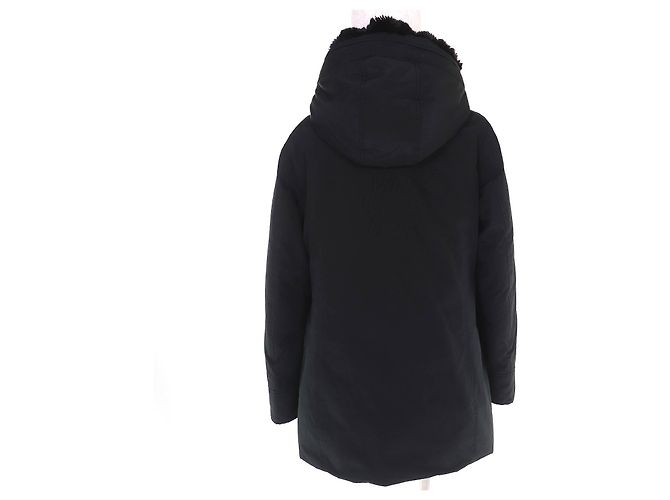 Casaco de Penas em Algodão e Poliamida WOOLRICH BOULDER FAUX FUR - vista 3
