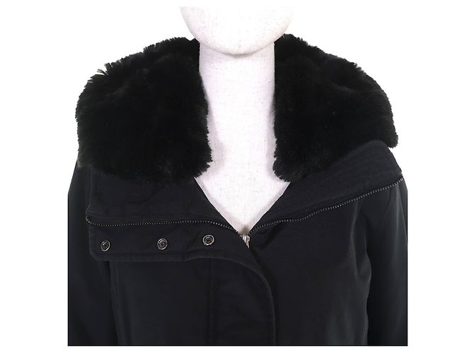 Casaco de Penas em Algodão e Poliamida WOOLRICH BOULDER FAUX FUR - vista 4