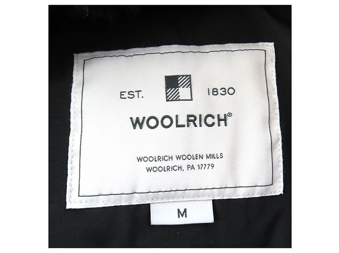 Casaco de Penas em Algodão e Poliamida WOOLRICH BOULDER FAUX FUR - vista 9