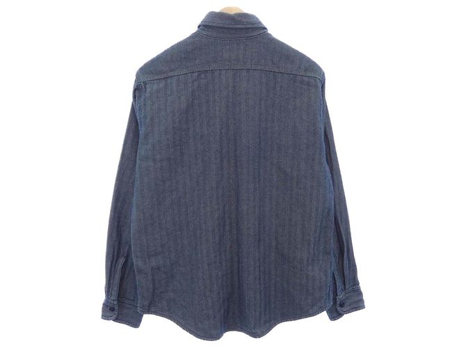 Autre Marque SUGAR CANE Hemd Navy Blau - Ansicht 2