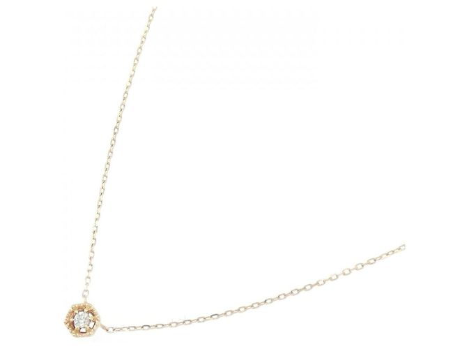 Autre Marque Colar agete em ouro K10 e diamantes - vista 2