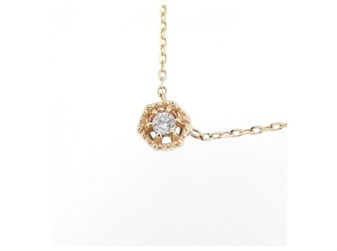 Autre Marque Colar agete em ouro K10 e diamantes - vista 3