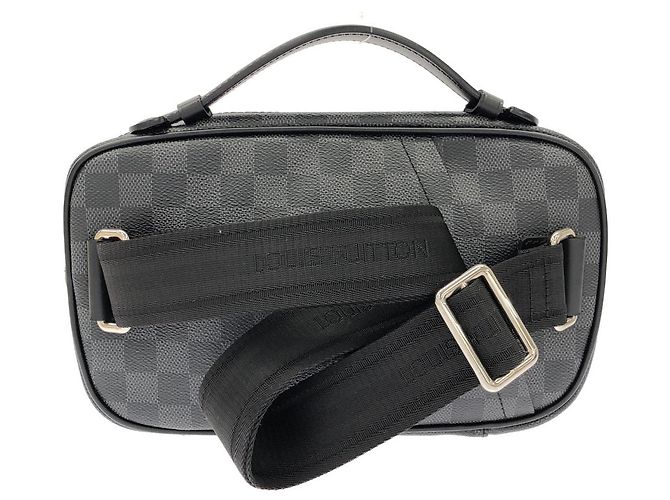 Sac à épaule Louis Vuitton Damier Graphite - vue 2