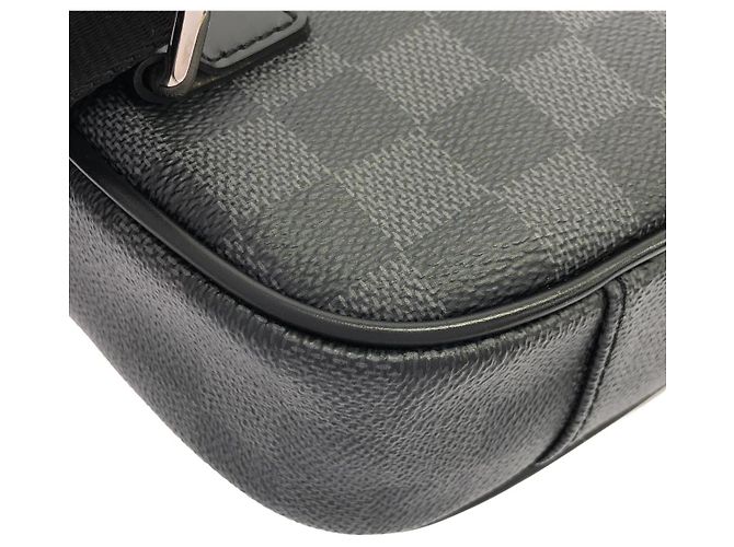 Sac à épaule Louis Vuitton Damier Graphite - vue 3