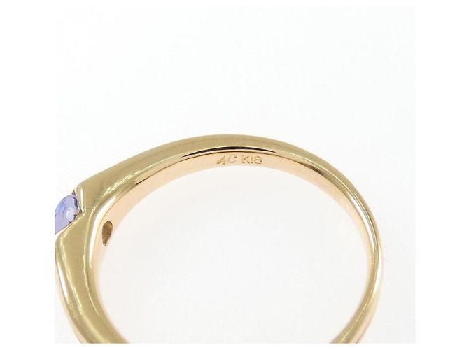 Autre Marque Tanzanit Ring 4°C Au750 - Ansicht 4