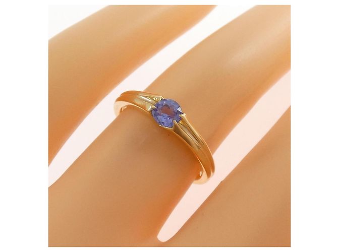 Autre Marque Tanzanit Ring 4°C Au750 - Ansicht 5