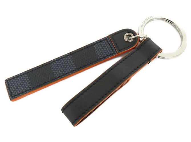 Louis Vuitton Porte Cle Belt Tab Damier Cobalt Keyring - Ansicht 2