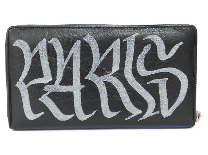 Cartera larga de piel Balenciaga - vista 2