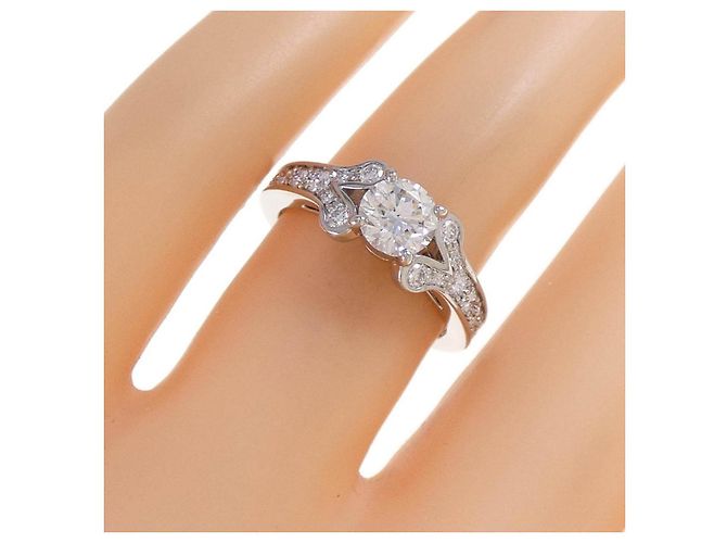 Cartier Ballerina Ring aus Platin Größe 9 - Ansicht 5