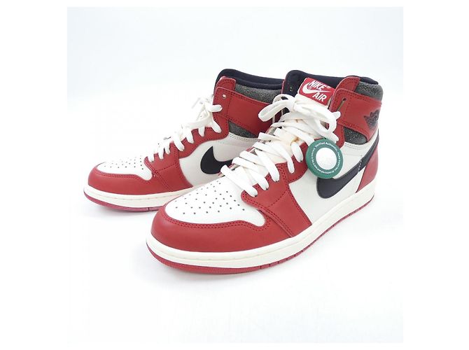 Autre Marque Zapatillas Nike Jordan Rojas de Textil - vista 3