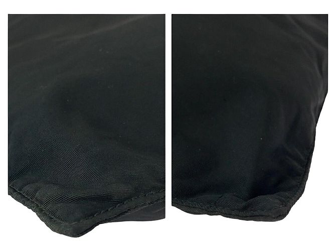 Borsa a tracolla in nylon PRADA Tessuto con logo a triangolo - vista 3
