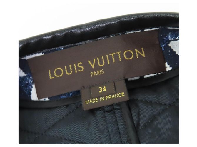 Louis Vuitton Monogram Leather Piping Coat - view 7