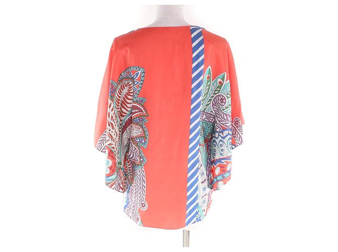 Camisa Hermès 34 de manga curta em seda - vista 4