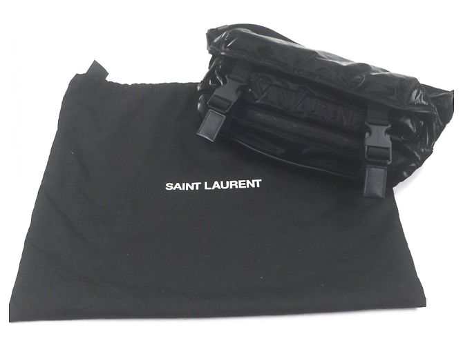 Yves Saint Laurent Saint Laurent Paris Bestickte Nylon-Sling-Bag - Ansicht 2
