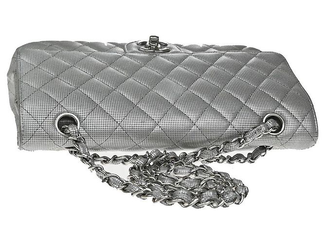 Chanel Classic Timeless Double Flap Pixel Effect Quilted Calfskin Medium - Ansicht 7