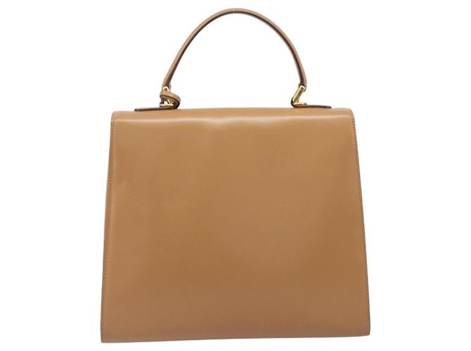 Gucci Vintage Lady Lock Top Handle Leather Medium - vue 2