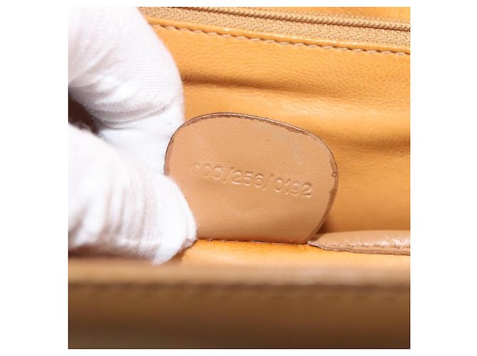 Gucci Vintage Lady Lock Top Handle Leather Medium - vue 6