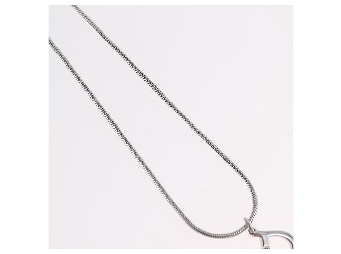 Pendente in metallo logo D Christian Dior - vista 5
