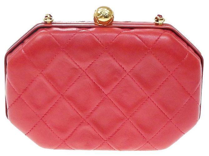 Chanel Vintage Chain Frame Quilted Lambskin Small - Ansicht 2