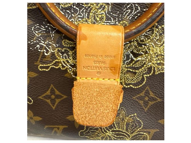 Louis Vuitton Monogram Dentelle Argent Speedy 30 Handtasche - Ansicht 14