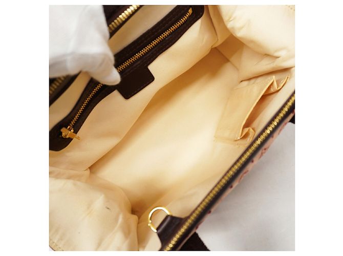 Sac à main Louis Vuitton Monogram Mini Josephine PM - vue 4