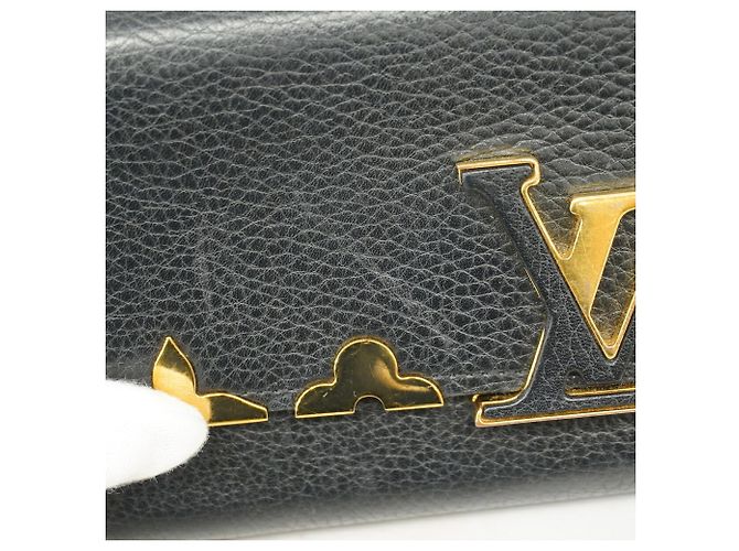 Louis Vuitton Long Wallet in Noir - view 7