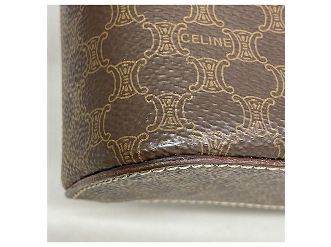 Céline Bolsa Vanity Celine Castanha - vista 10