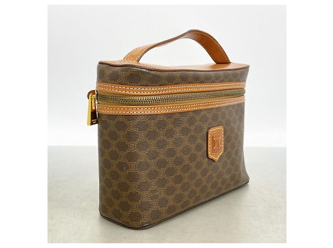 Céline Bolsa Vanity Celine Castanha - vista 2