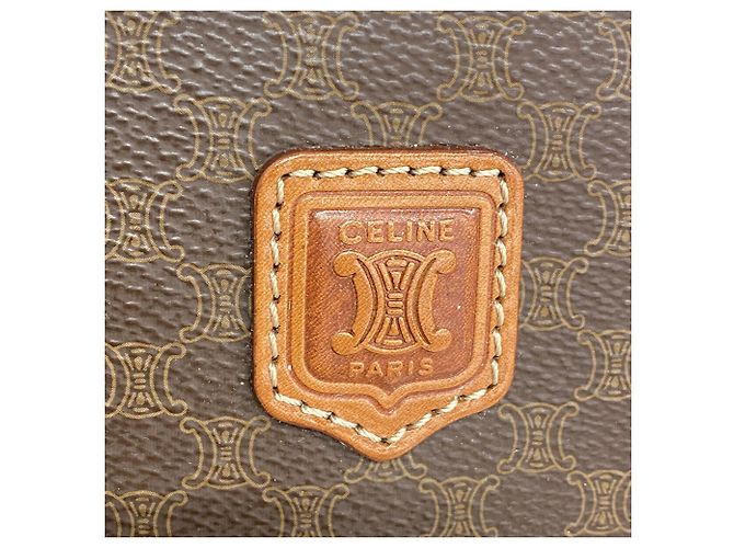 Céline Bolsa Vanity Celine Castanha - vista 8
