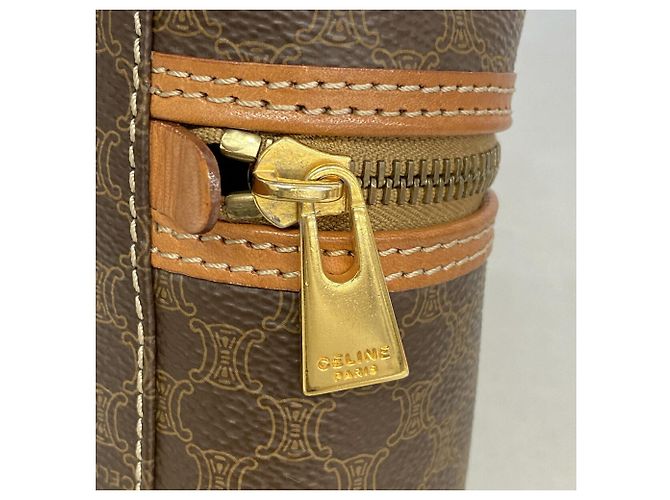 Céline Bolsa Vanity Celine Castanha - vista 9