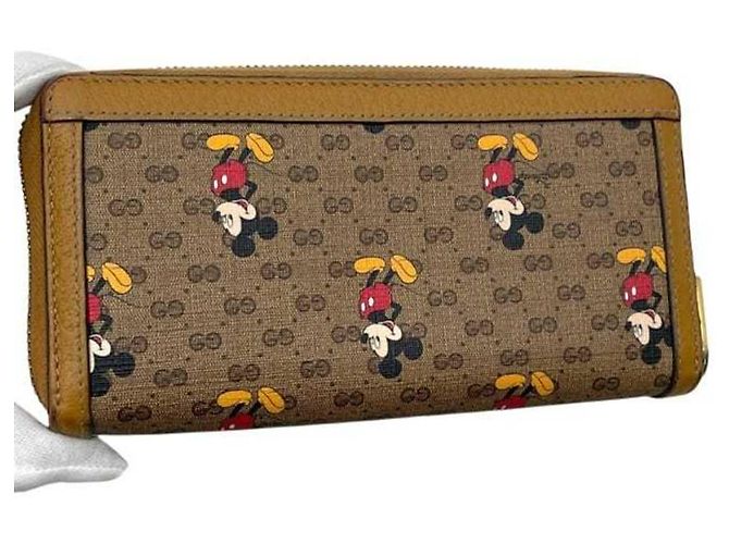 Gucci Long Wallet in Beige Leather - view 10