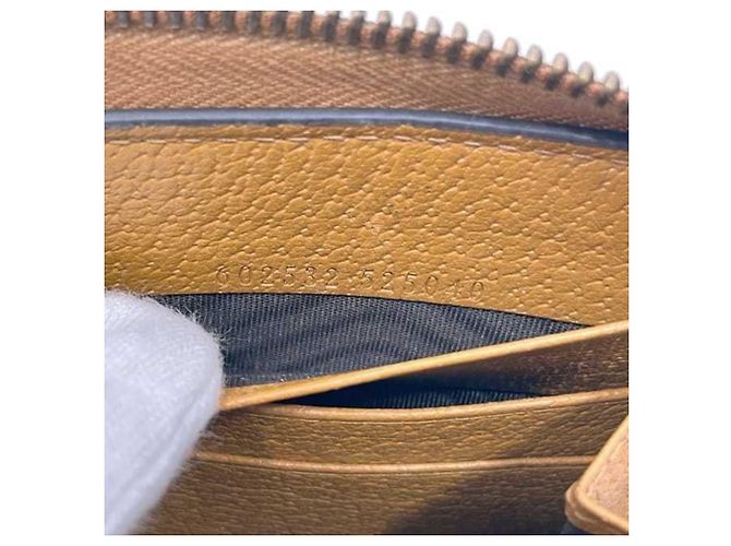 Gucci Long Wallet in Beige Leather - view 6